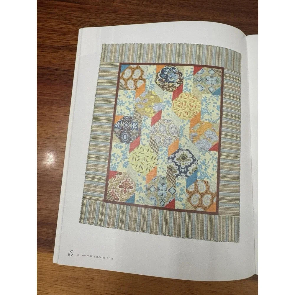 Fresh Fast Fun Quilts Quilting Pattern Book 5 Designs Ann Hansen Leisure Arts